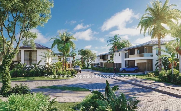 Villas De Standing Avec Piscine Privée Proche Mer & Golf A Flic En Flac – Ile Maurice