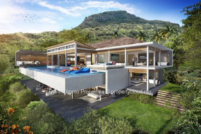 Luxury Villas With Panoramic Sea And Morne Views In Black River – Mauritius