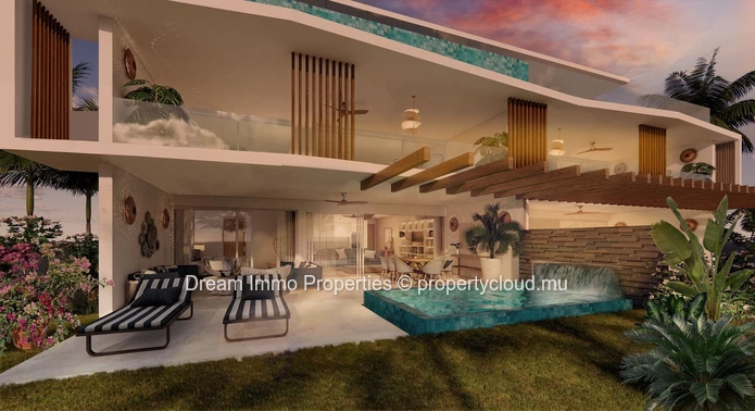 Stunning Beachfront Penthouses With Panoramic Ocean Views In Balaclava – Mauritius