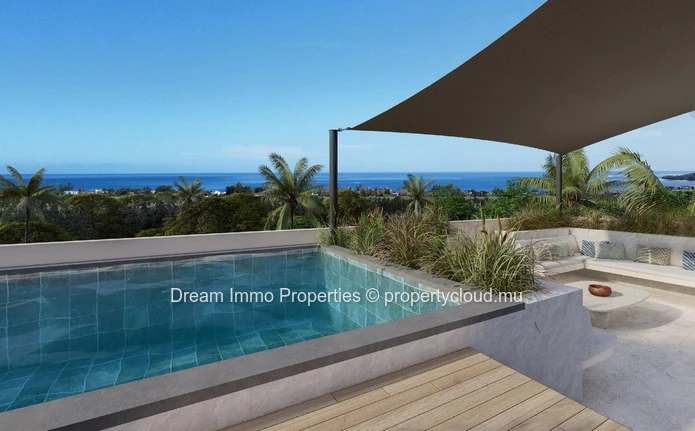 Modern Penthouses With Sea View, Rooftop Terrace & Private Pool In The Hills Of Tamarin - Mauritius