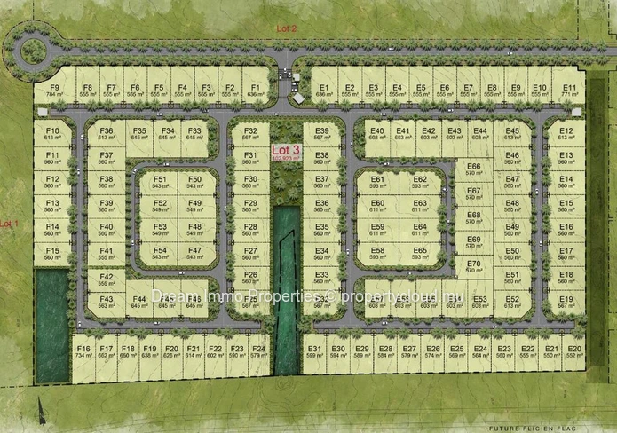 Sea & Mountain View Residential Land In Flic En Flac – Mauritius
