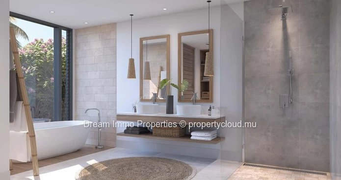 200M From The Sea! Amazing 3-Bedroom Villa With Beautiful Sea View Over Albion – Mauritius
