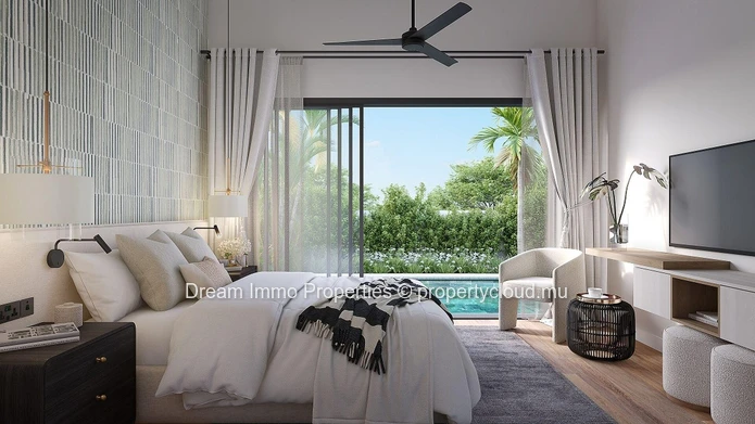 Beautiful Villas Under Construction With Private Pool Close To The Sea In Grand Baie - Mauritius