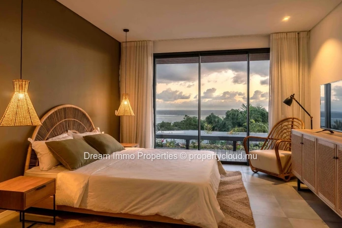 Sublime Sea View! Exclusive 3 Bedroom Villas 300M From Lagoon In Baie Du Cap - Mauritius