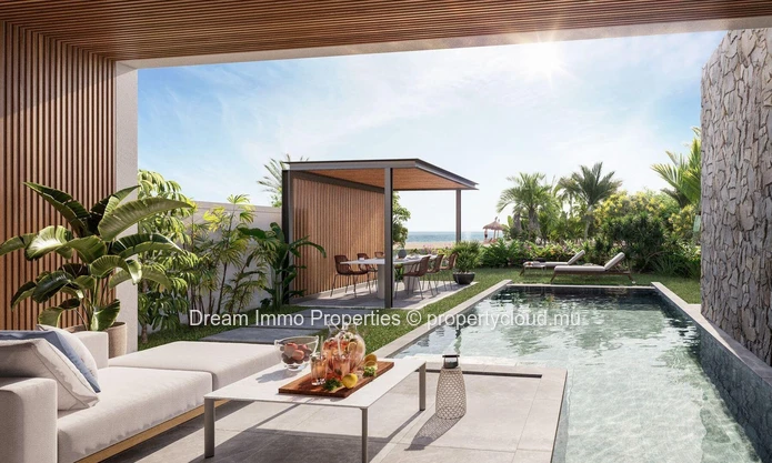 Sublime 4 Bedroom Beachfront Villas, Sea View & 5* Hotel Access - Mauritius