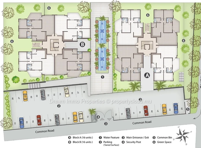 Well Located ! 3 Bedroom Apartments At Only 2 Minutes From So'flo Mall - Floreal Mauritius