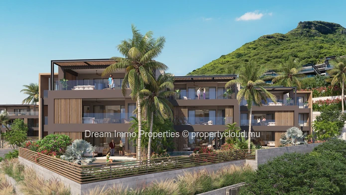 Sea View! Spacious Apartments & Penthouses In The Hills Of Tamarin - Mauritius