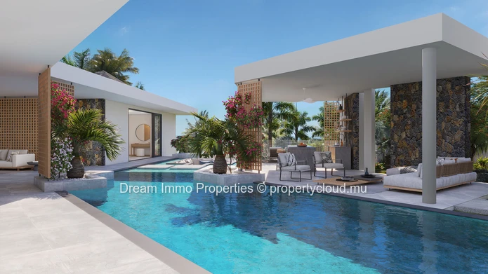Luxury 4-Bedroom Villa With Partial Sea View & Golf Lifestyle – Bel Ombre, Mauritius