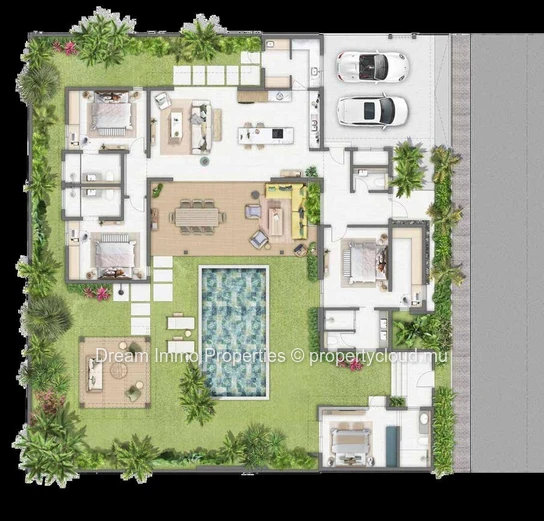 Spacieuses Villas Modernes Avec Piscine Privee Au Nord De L’Ile Maurice