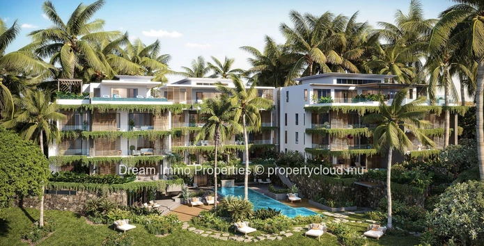 Spacious 4-Bedroom Sea View Penthouse Close To The Beach In Pte Aux Canonniers - Mauritius