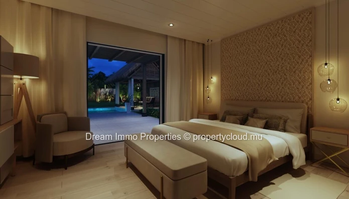 Superb 3 Bedroom Villa With Private Swimming Pool 50 Meters From The Sea - Mauritius