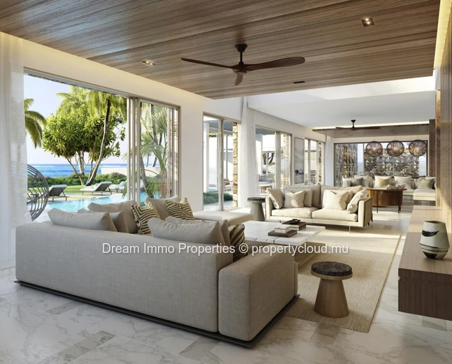 Derniere Villa Disponible Directement Sur Le Lagon Turquoise - Ile Maurice