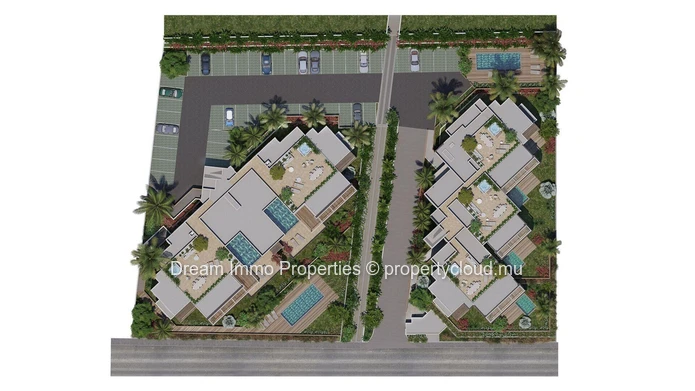 Sea View! Spacious Apartments & Penthouses In The Hills Of Tamarin - Mauritius