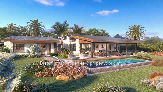 Grande Villa 4Ch Dans Un Resort Avec Sublime Vue Montagne A Tamarin - Ile Maurice