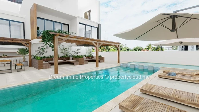 1Mn A Pieds De La Mer ! Penthouses Vue Mer & Proche Mer A Flic En Flac - Ile Maurice