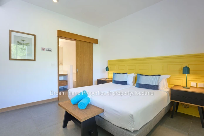 Élégant Appartement 3 Chambres Meublé Avec Accès Hotel À Grand Gaube - Ile Maurice