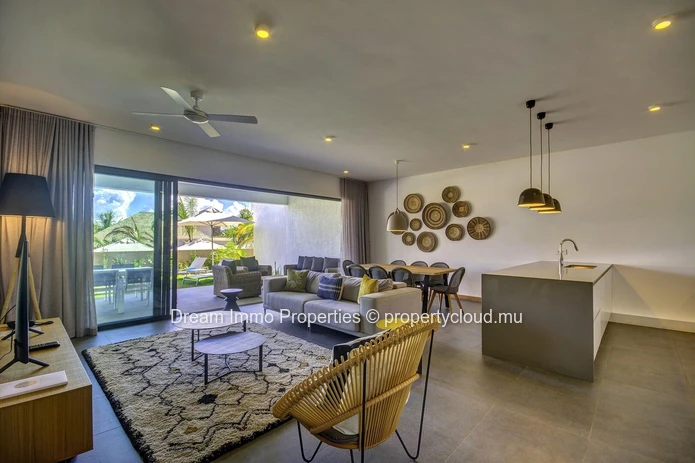 Rare Opportunity! Beautiful Furnished Apartment With Hotel Access In The North Of Mauritius