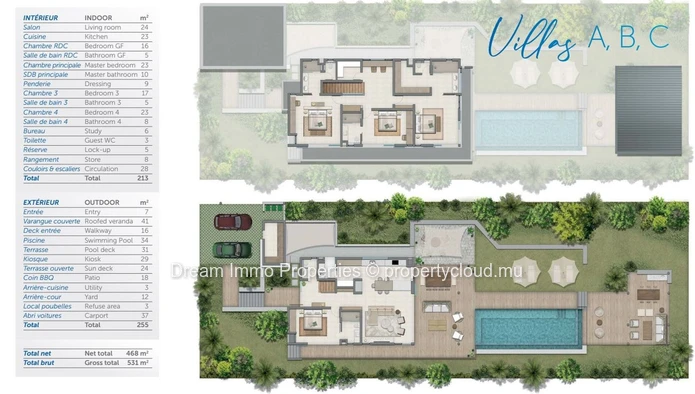 Somptuous Villas With Panoramic Sea & Morne Views In Black River – Mauritius