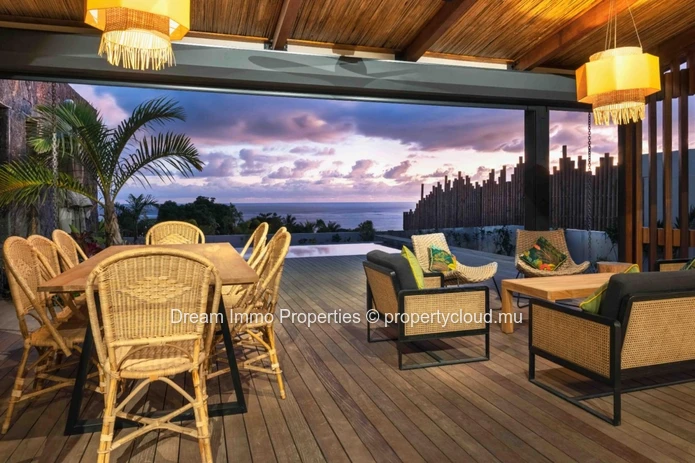 Sublime Sea View! Exclusive 3 Bedroom Villas 300M From Lagoon In Baie Du Cap - Mauritius
