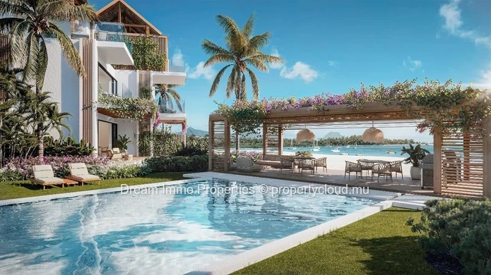 Sublime 1-bedroom apartment overlooking the sea & marina in Black River - Mauritius