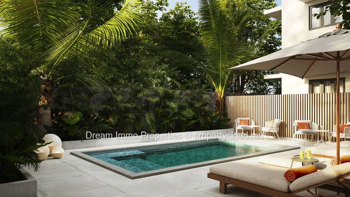 Stylish 2-bedroom sea view penthouses just 2 minutes from the beach in Pointe aux Canonniers – Mauritius