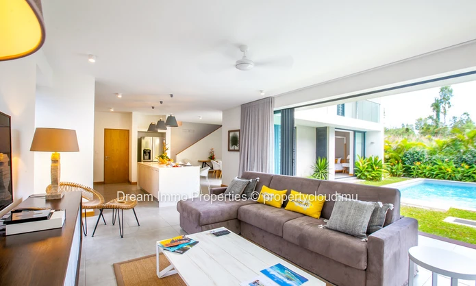 Villa 3 Chambres Proche Mer Dans Un Resort A Riviere Noire - Ile Maurice