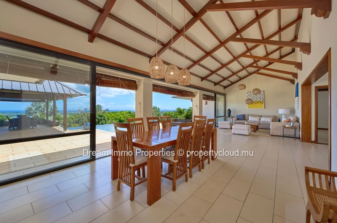 Exceptional 4-Bedroom Villa With Panoramic Sea & Nature Views In The North Of Mauritius
