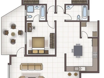 3 Bedroom Apartment