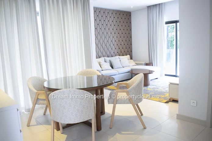 Furnished Apartment On The First Floor Walking Distance To The Beach In Pereybere - Mauritius