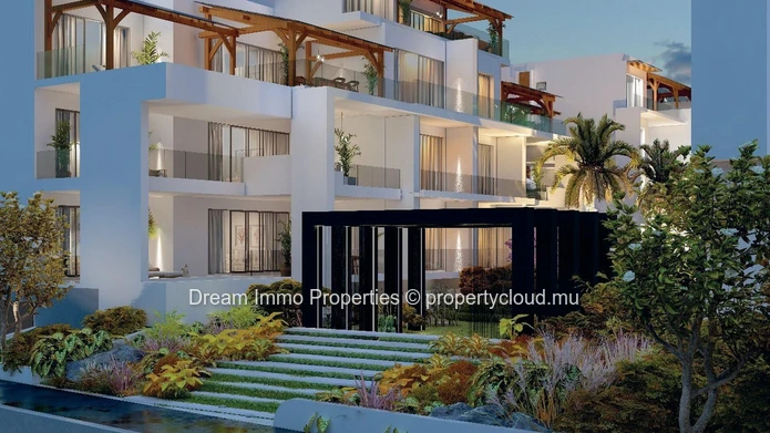 Very Large 400 Sqm Penthouse With Rooftop & Private Pool Close To The Sea In Pereybere - Mauritius