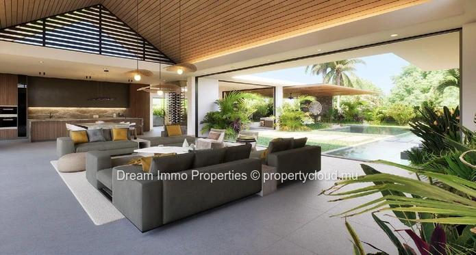 Unique & Breathtaking 5 Bedrooms Villa On Mont Choisy Golf Course - Mauritius 