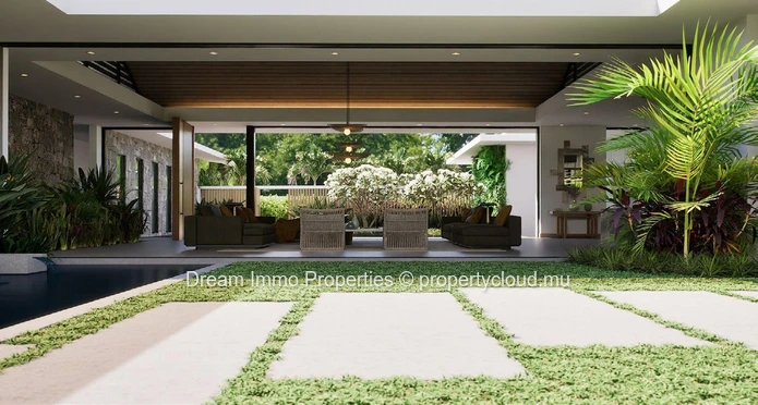 Unique & Breathtaking 5 Bedrooms Villa On Mont Choisy Golf Course - Mauritius 
