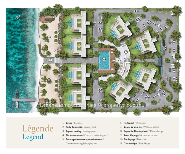 Stunning Beachfront Penthouses With Panoramic Ocean Views In Balaclava – Mauritius