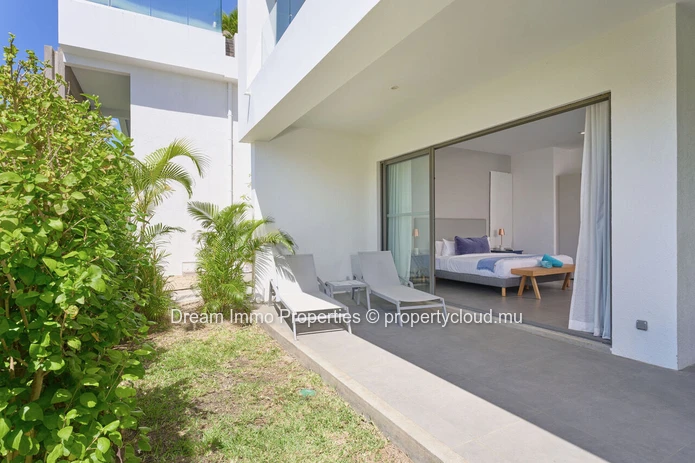 Élégant Appartement 3 Chambres Meublé Avec Accès Hotel À Grand Gaube - Ile Maurice