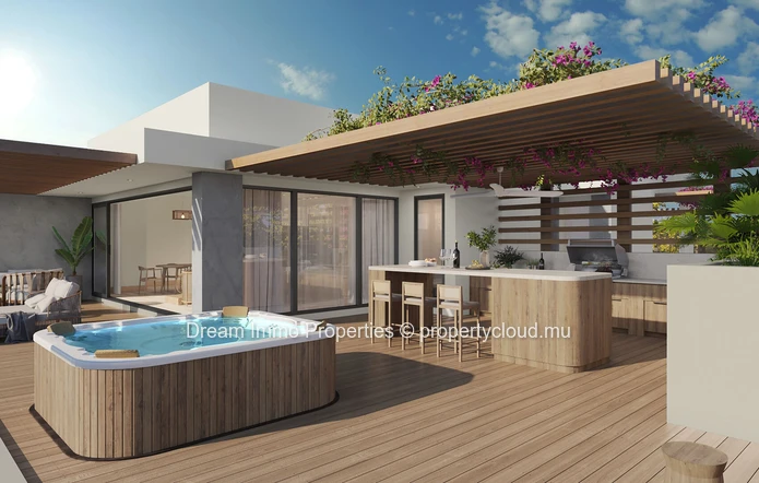 Beach Access! Luxurious 3-Bedroom Penthouses Facing The Sea In Black River – Mauritius