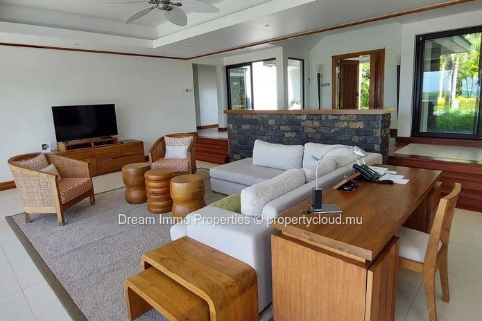 Beautiful Villa With Mountain & Sea View At Anahita In Beau Champ - Mauritius