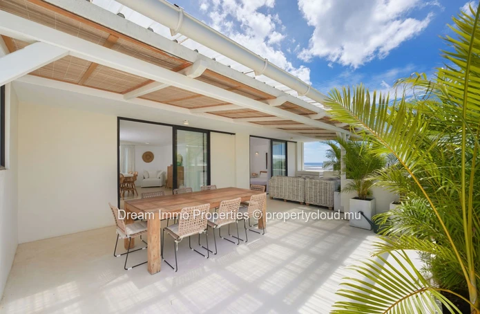 3-Bedroom Sea View Penthouse Just Steps From The Lagoon And Mont Choisy Golf Course – Mauritius