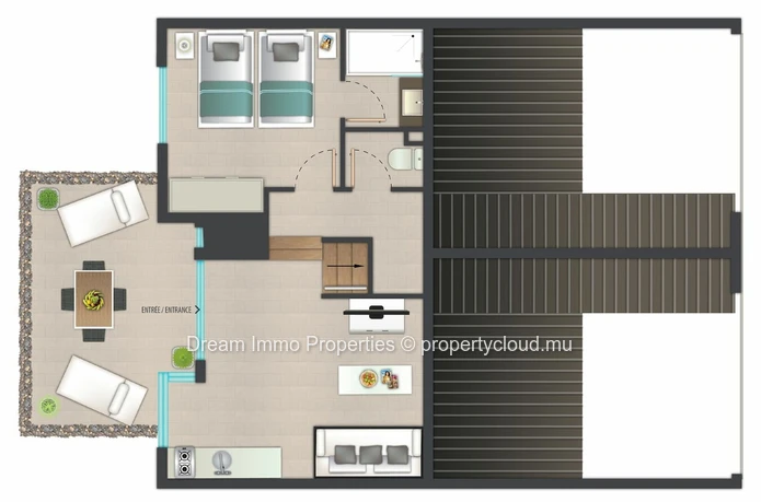 Modern 2 Bedroom Apartments Only 50M From The Beach In Trou Aux Biches - Mauritius 
