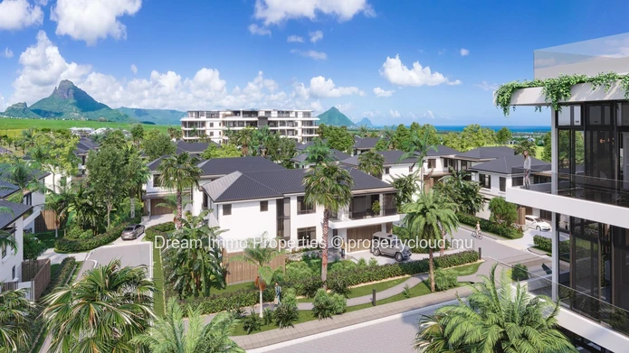Vue Mer & Morne ! Penthouses De Standing Proche Mer A Flic En Flac – Ile Maurice