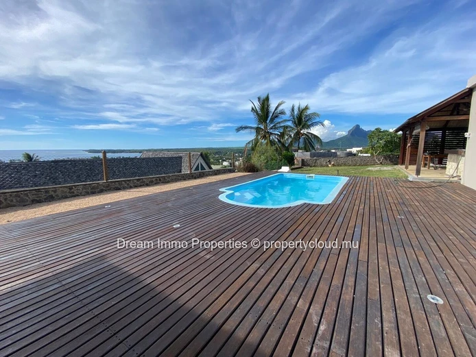 Belle Villa Vue Mer Avec Studio Independant Situee Sur Les Hauteurs De Tamarin - Ile Maurice