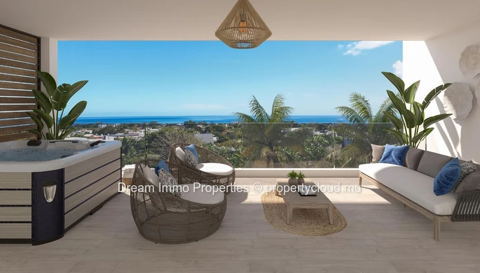Modern Penthouses With Sea View, Rooftop Terrace & Private Pool In The Hills Of Tamarin - Mauritius
