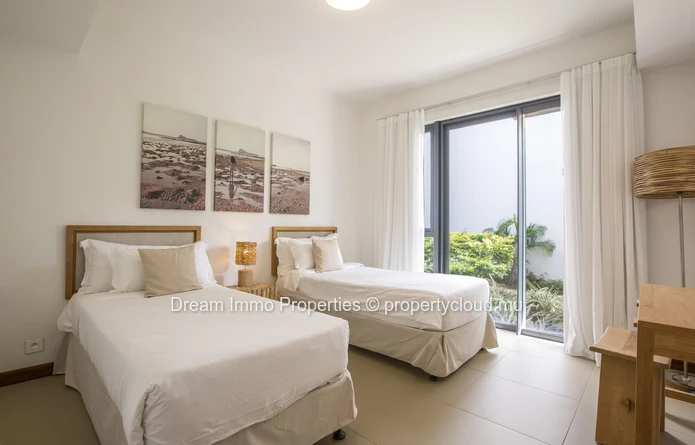 Superbe Appartement 3Ch Avec Jardin Privé, Vue Mer & Mangrove A Azuri Village - Ile Maurice