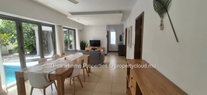 3-Bedroom Villa With Private Pool For Rent In Athena Residence, Grand Baie – Mauritius