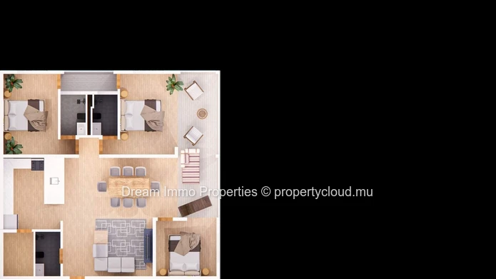 Sublime Projet D’Appartements & Penthouses Vue Mer Et Montagne A Tamarin – Ile Maurice