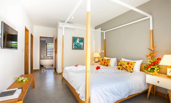 Villa 3 Chambres Proche Mer Dans Un Resort A Riviere Noire - Ile Maurice