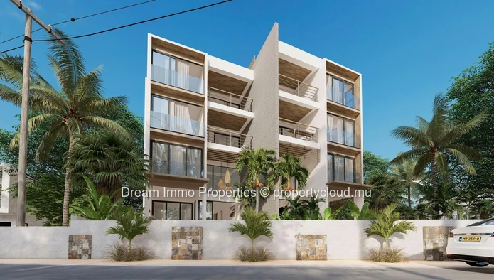 Stunning Sea View! 2 Bedroom Apartments With Private Pool In Pereybere – Mauritius