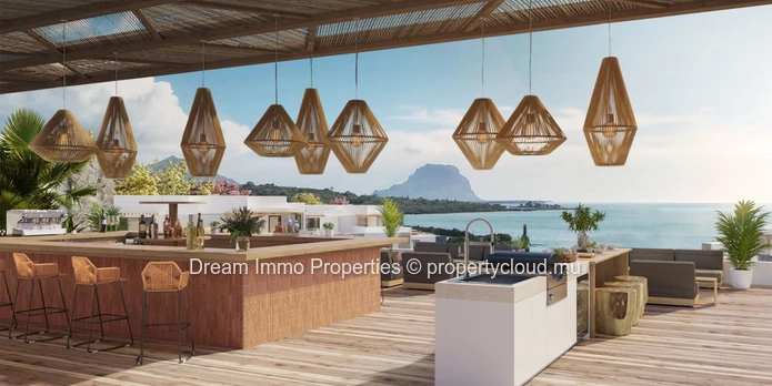 Beach Access! Stunning 1-Bedroom Apartment Facing The Sea In Black River – Mauritius