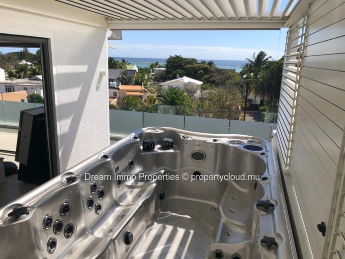 Penthouse Vue Mer A 2 Pas De La Plage De La Preneuse, Tamarin - Ile Maurice
