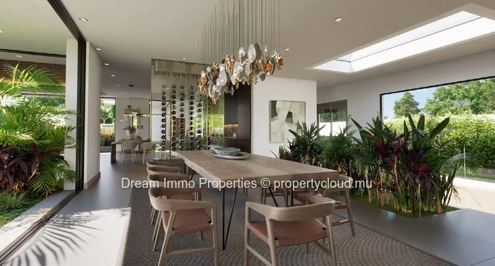Unique & Breathtaking 5 Bedrooms Villa On Mont Choisy Golf Course - Mauritius 