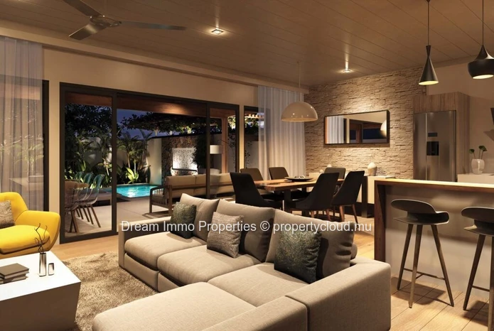 Stunning 3-Bedroom Duplex In A Waterfront Village In Cap Malheureux, Mauritius